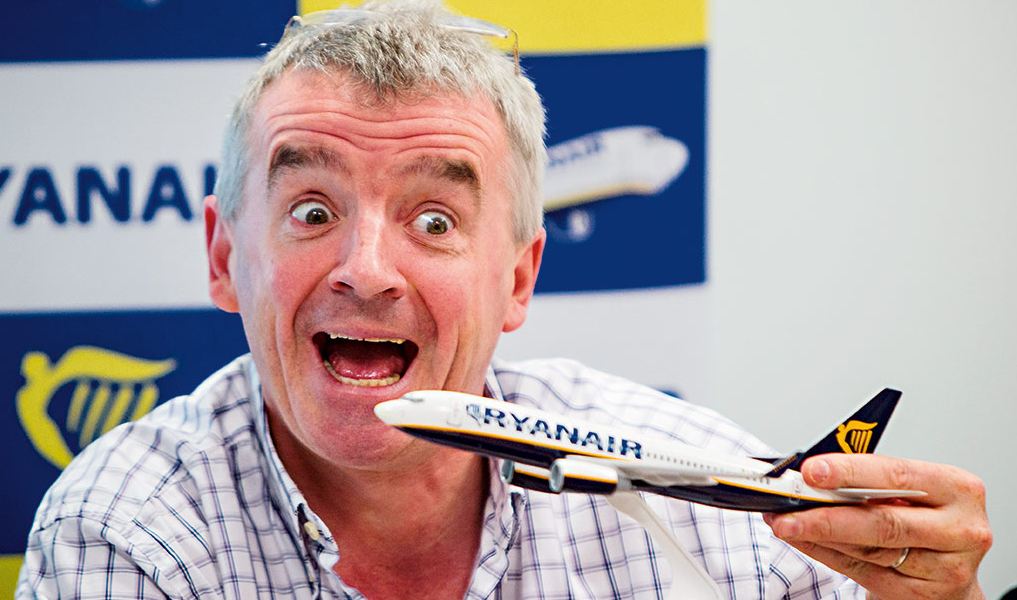 Michael O'Lary, chefe executivo da Ryanair